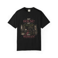 My House! My Chair! Woman! T-shirt | Vintage Gothic Parlor Illustration