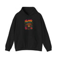 Island Tiki Hut Hoodie | Tropical Palm Sunset, Hibiscus