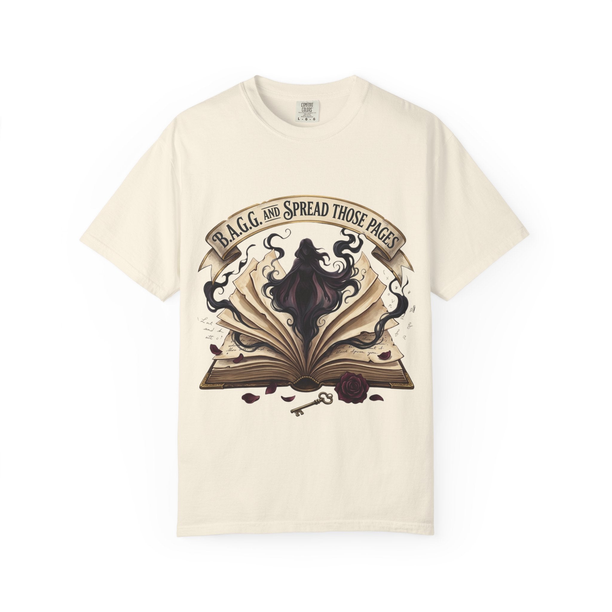 B.A.G.G. and Spread Those Pages Shirt, Fantasy Reader Tee, Book Lover T-Shirt, Fairy Book Shirt, Reading Gift, Bookworm Apparel