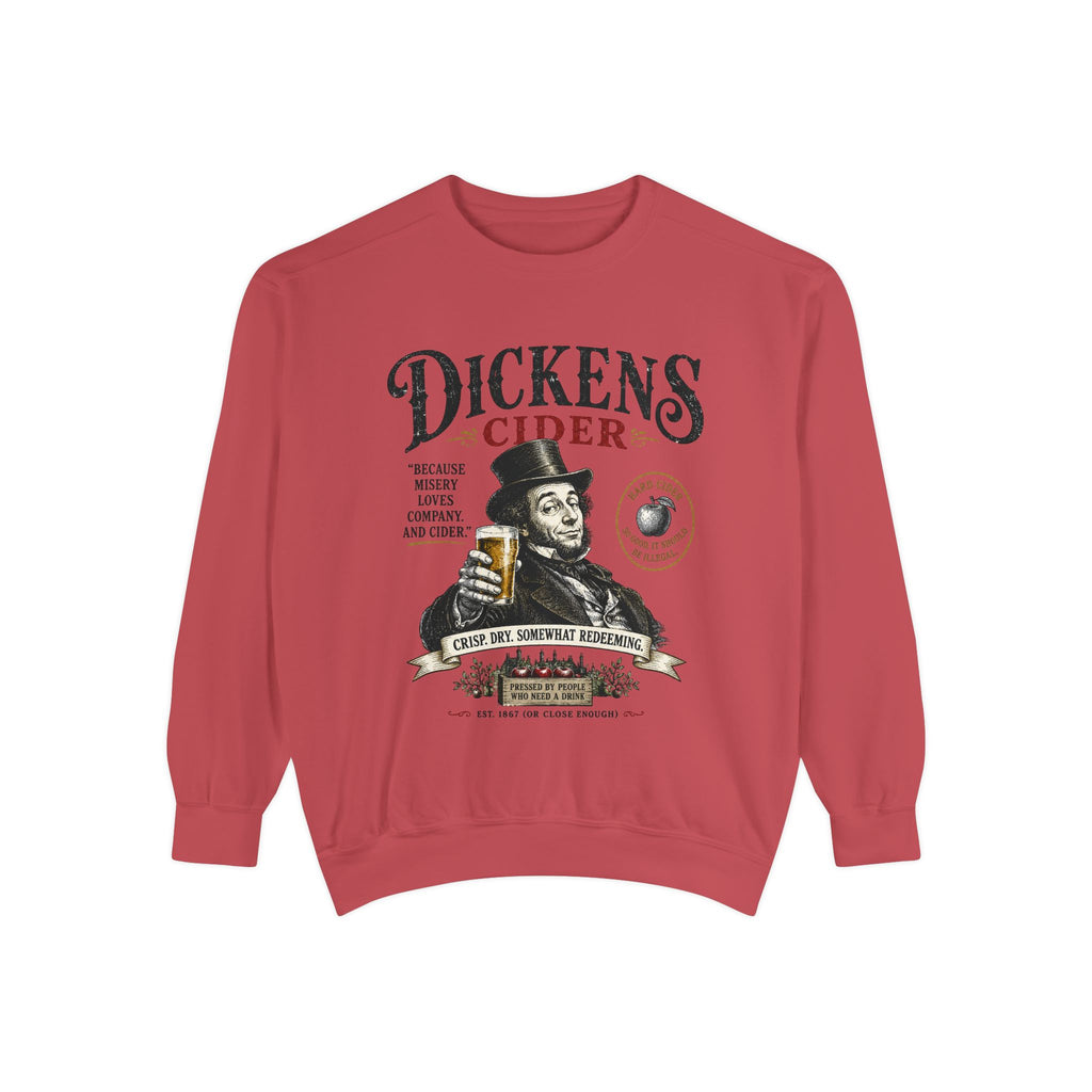 Dickens Cider Misery Loves Company sweatshirt | Vintage Cider Quote Design