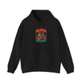 Aloha Beaches Skull Floral Hoodie | Tropical Beach Vibes, Retro Colors