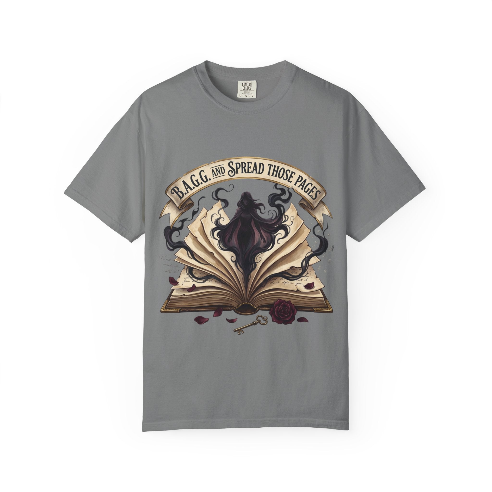 B.A.G.G. and Spread Those Pages Shirt, Fantasy Reader Tee, Book Lover T-Shirt, Fairy Book Shirt, Reading Gift, Bookworm Apparel
