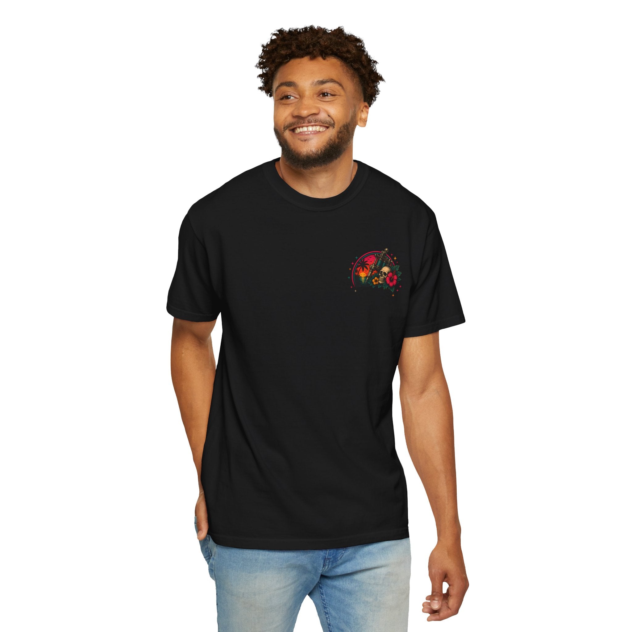 Mermaid Floral Graphic T-Shirt — Island Ink Collection