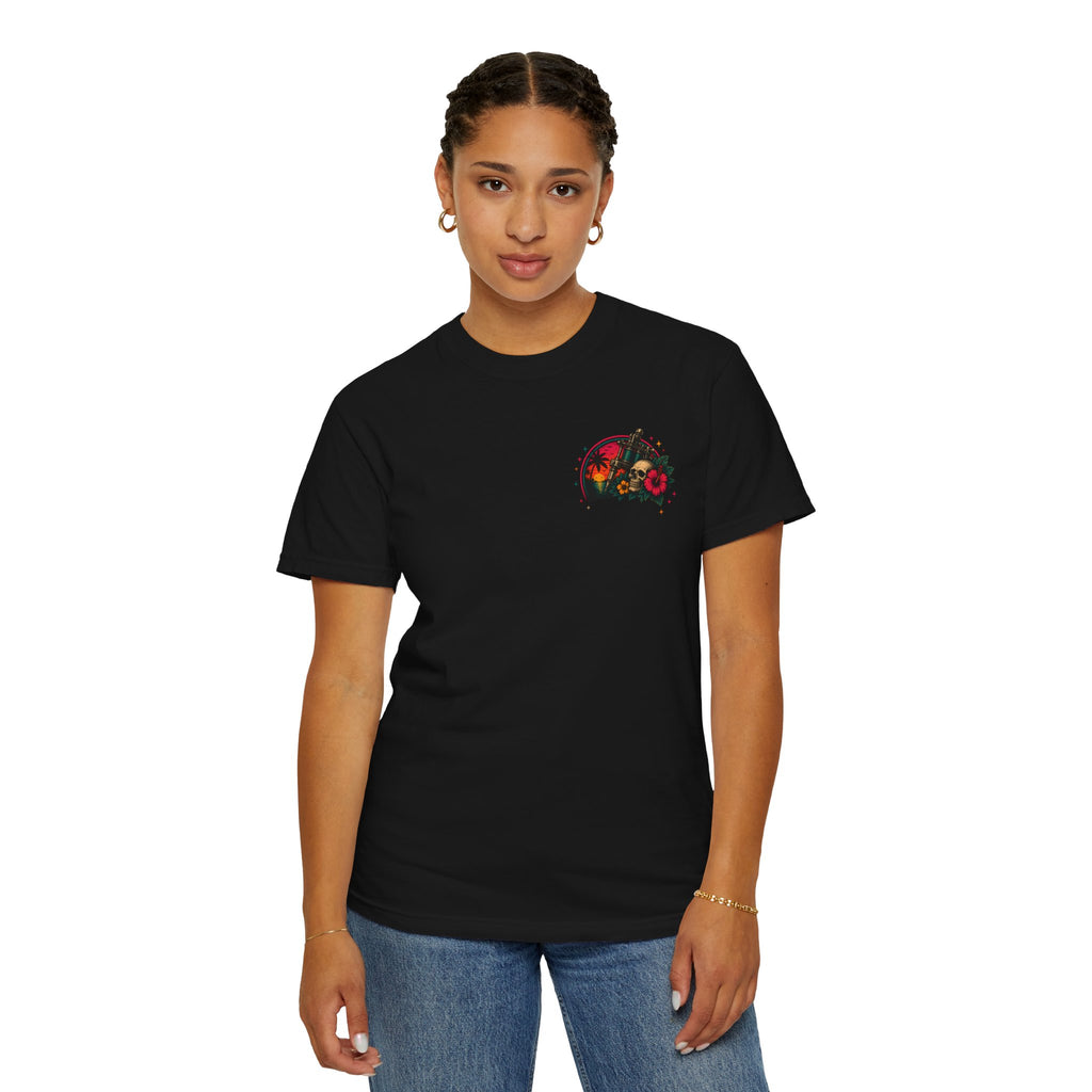 Floral Dagger T-Shirt — Island Ink Collection Graphic Tee
