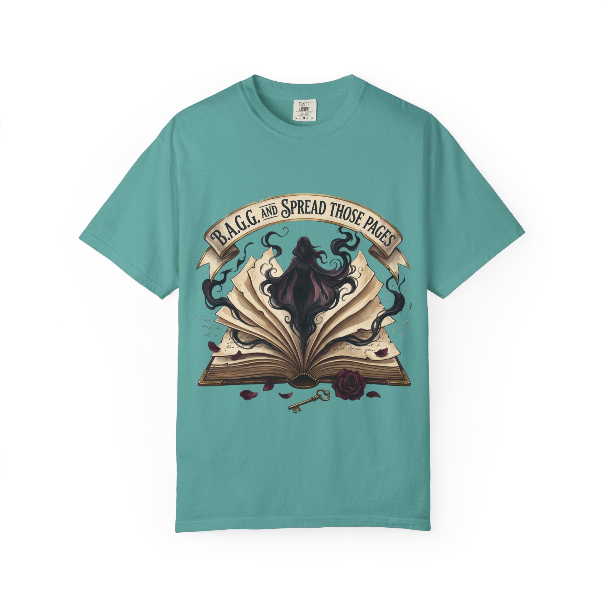 B.A.G.G. and Spread Those Pages Shirt, Fantasy Reader Tee, Book Lover T-Shirt, Fairy Book Shirt, Reading Gift, Bookworm Apparel